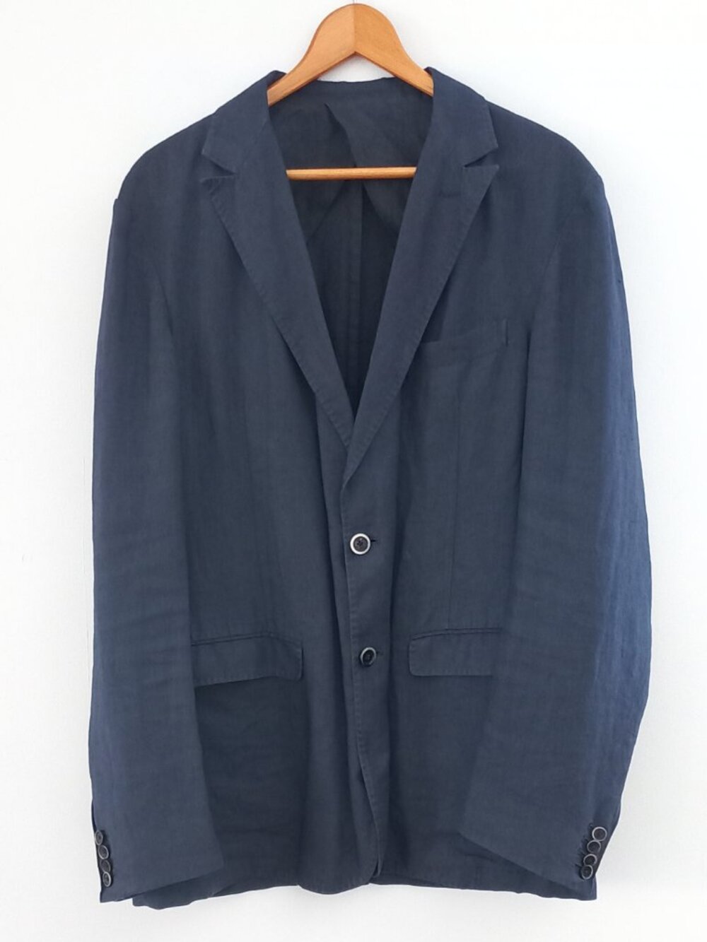 ETRO linen lightweight navy blazer sport coat